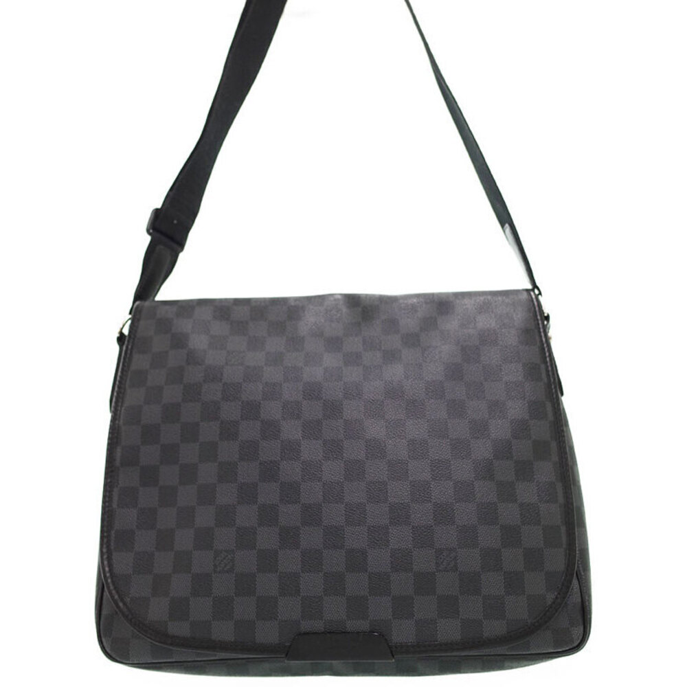 Louis Vuitton Damier Graphite Black Renzo Shoulder Bag